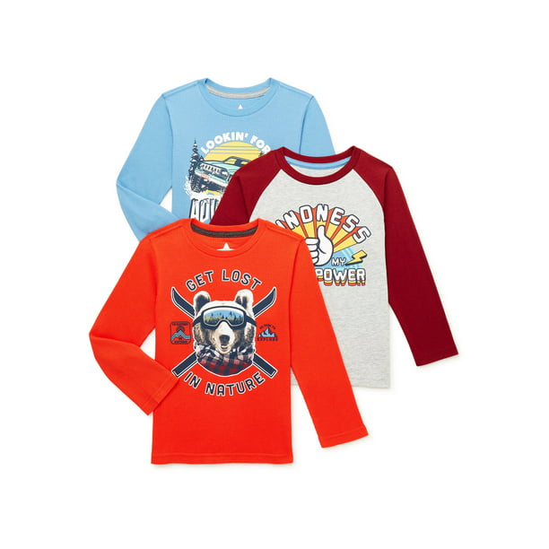 NEW Boys Garanimals 365 Kids Graphic Raglan Hooded Tee Shirt in Blue